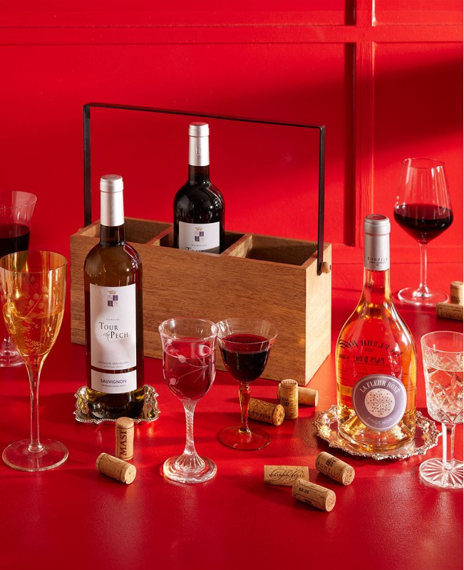 Party Favourites Wine Caddy