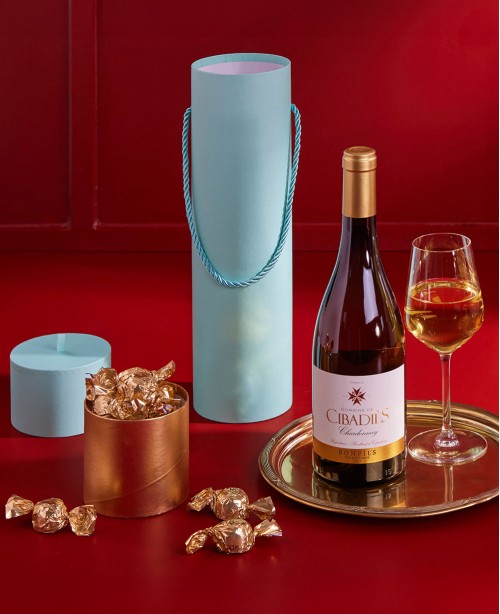 White Wine Stack Gift Set <br/>(Wedding Gift)