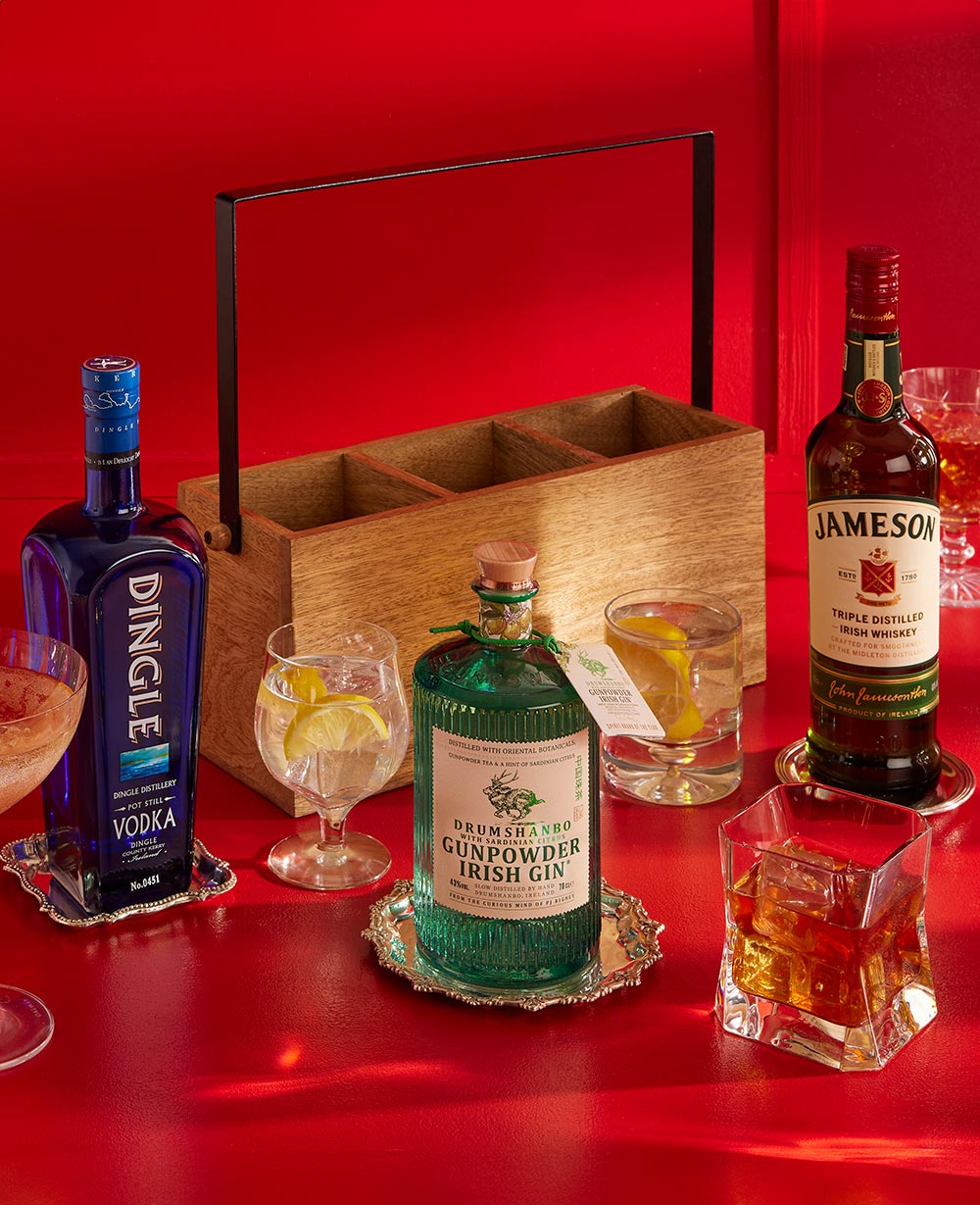 Luxury Spirits Trio and Caddy<br/>(Corporate Gifts)