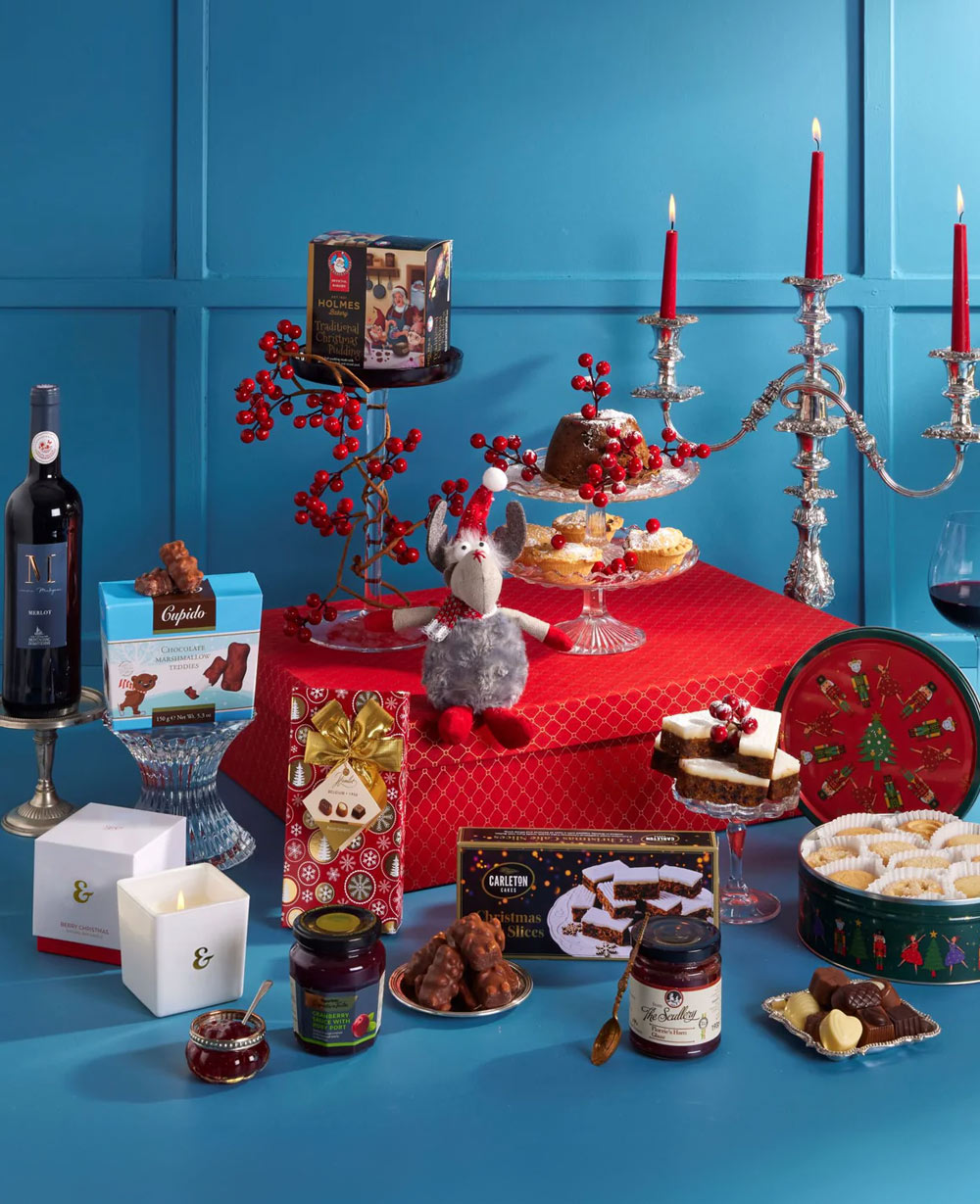 Christmas Day Essentials (With Wine) Gift Hamper Christmas Day Essentials (With Wine) Gift Hamper
