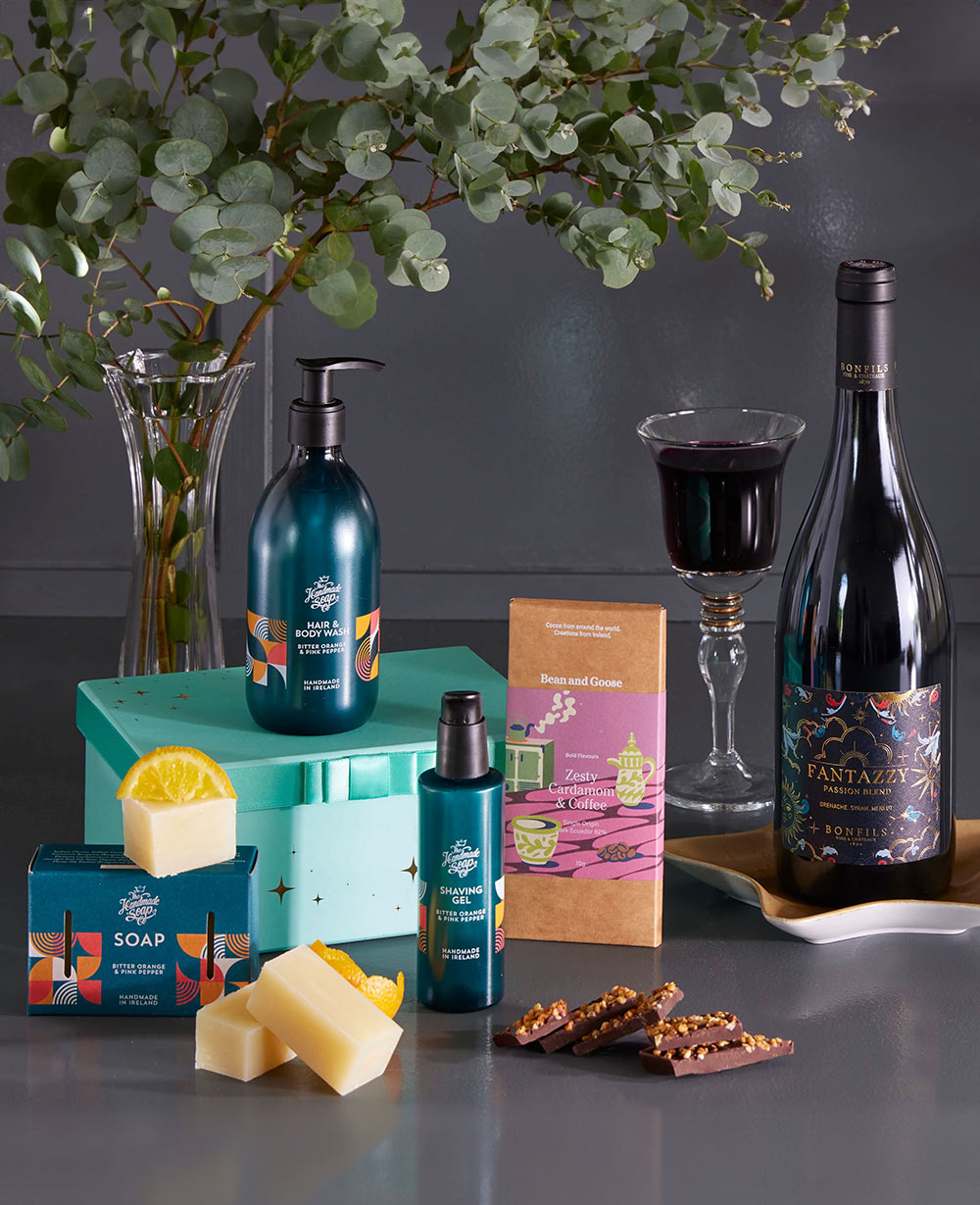 Wine & Wellness Retreat for Him Gift Hamper<br/>(Corporate Gifts)
